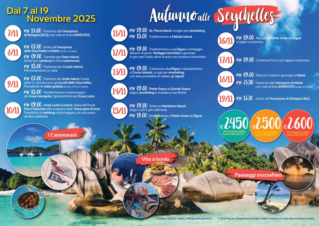 tour seychelles 2025